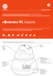 Novital Covatutto 16L digitale Instrucciones De Uso