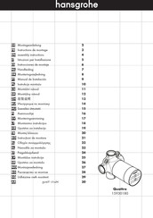 Hansgrohe Quattro 15930180 Instrucciones De Montaje