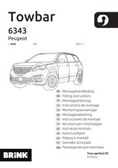 Brink Towbar 6343 Instrucciones De Montaje