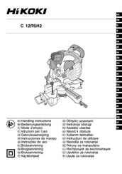 HIKOKI C 12RSH2 Instrucciones De Manejo