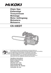 HIKOKI CS 33EDT Instrucciones De Manejo