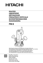 Hitachi FM 8 Instrucciones De Manejo