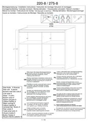 trendteam Miro 220-8 Instrucciones De Montaje