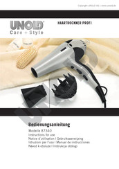 Unold 87340 Manual De Instrucciones