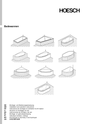 HOESCH 3744.010 Instrucciones De Montaje