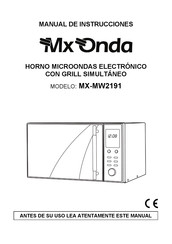 Mx Onda MX-MW2191 Manual De Instrucciones