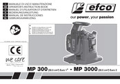 Efco MP 3000 Manual De Instrucciones