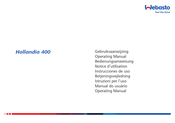 Ebasto Hollandia 400 Instrucciones De Uso