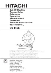 Hitachi CC 14SE Instrucciones De Manejo