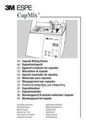 3M ESPE CapMix Instrucciones De Servicio