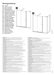 HÜPPE XT1403069321 Instrucciones De Montaje