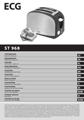 ECG ST 968 Manual De Instrucciones