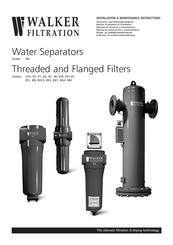 WALKER FILTRATION SR Manual De Instrucciones