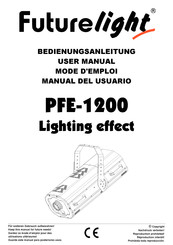 Futurelight PFE-1200 Manual Del Usuario