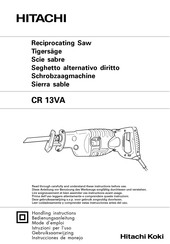 Hitachi Koki CR 13VA Instrucciones De Manejo