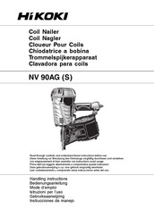 HIKOKI NV 90AG (S) Instrucciones De Manejo