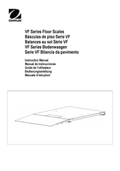 OHAUS VF Serie Manual De Instrucciones