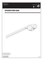 Pujol SPIDER PRO 600 Manual De Uso