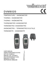 Velleman DVM8020 Manual Del Usuario