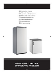 Cater-Cool FREEZER 400 Manual De Instrucciones