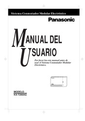 Panasonic KX-T206AG Manual Del Usuario