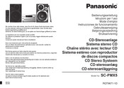 Panasonic SC-PMX5 Instrucciones De Funcionamiento