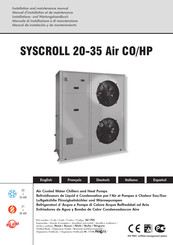 SystemAir SYSCROLL Air 25 CO Manual De Instalación Y De Mantenimiento