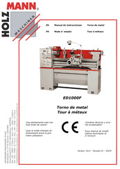 HOLZMANN MASCHINEN ED1000F Manual De Instrucciones