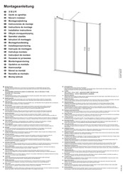 HÜPPE Design pure 8P7501 Instrucciones De Montaje