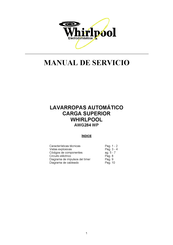 Whirlpool AWG284 WP Manual De Servicio