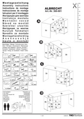 FMD Furniture ALBRECHT 360-001 Instrucciones De Montaje