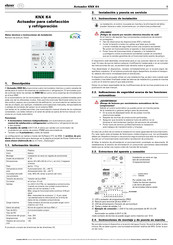 Elsner Elektronik KNX K4 Instrucciones De Montaje