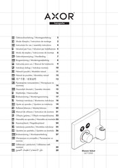 Hansgrohe AXOR Shower Select 36712000 Modo De Empleo/Instrucciones De Montaje