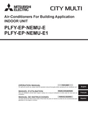 Mitsubishi Electric CITY MULTI PLFY-EP18NEMU-E1 Manual De Instrucciones