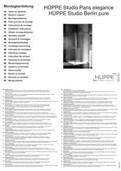 HÜPPE BR5009 Instrucciones De Montaje