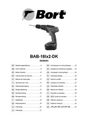 Bort BAB-18Ix2-DK Instrucciones De Servicio