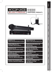 König KN-MICW440 Manual De Uso