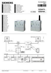 Siemens OZS164 Serie Instrucciones De Montaje