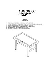 Carromco ORION-XT Instrucciones De Montaje