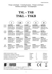 Salvatore Robuschi TS 40-9 Instrucciones De Uso