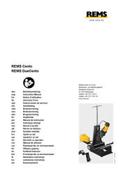 REMS DueCento Instrucciones De Servicio