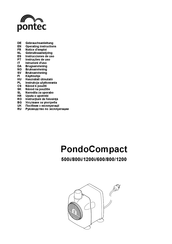 Pontec PondoCompact 1200i Instrucciones De Uso