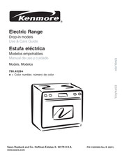 Sears Kenmore 790.4526 Manual De Uso Y Cuidado