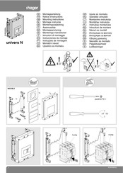 hager univers N Instrucciones De Montaje