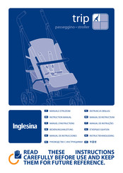 Inglesina trip Manual De Instrucciones