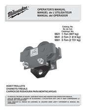 Milwaukee 9661 Manual Del Operador