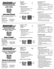 Johnson 1886-0200 Manual De Instrucciones