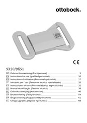 Ottobock 9X51 Instrucciones De Uso