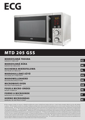 ECG MTD 205 GSS Manual De Instrucciones