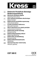 KRESS CST 500 E Instrucciones De Servicio